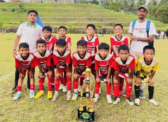 Terus Catat Prestasi, Indonesia Muda U-9 Raih Juara 3 Garuda Cup Regional Sulut
