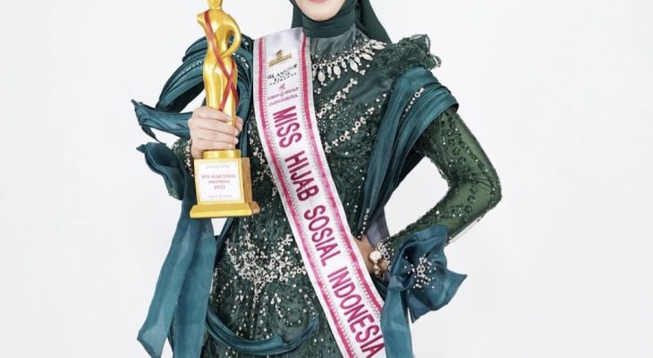 Dari Maluku Utara ke Panggung Nasional, Nuryati Sabet Runner Up Miss Hijab Indonesia 2025