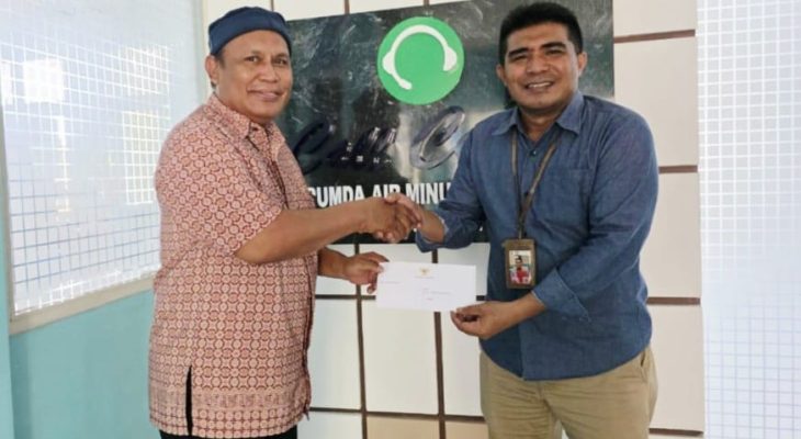 Pj Dirut PAM Ake Gaale Berganti dari Samin ke Abdullah Bandang