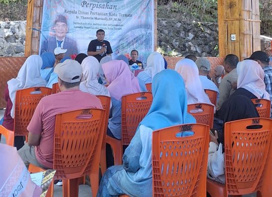 Thamrin Marsaoly di Mata Penyuluh dan Petani Kota Ternate
