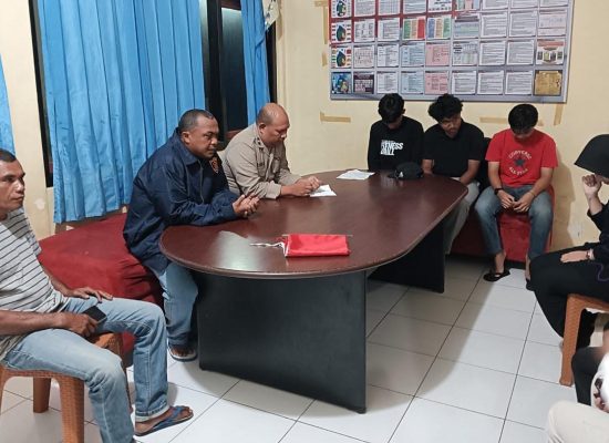 Polsek Pulau Ternate Amankan Sopir Truk Pemalangan Sejumlah Remaja, Kapolsek: Kita Langsung Mediasi