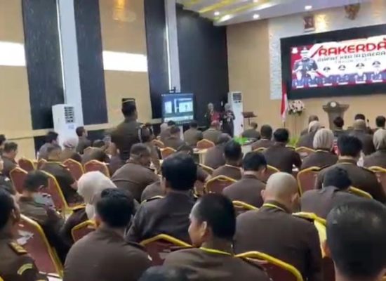 Rakerda, Kajati Malut Tegaskan Penegakan Hukum Humanis dan Menjaga Integritas Institusi