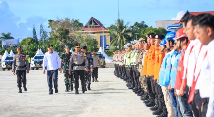 Apel Gelar Operasi Lilin Kie Raha, Polda Maluku Utara Siapkan 99 Pos dan 751 Personel