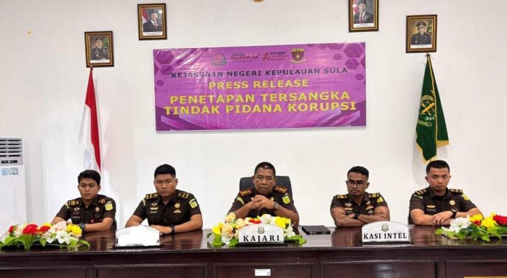 Kasus Korupsi BTT Kepulauan Sula, Kejari Sula Tetapkan Tiga Tersangka Baru