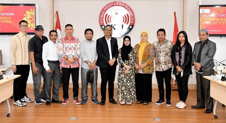 Komisi I DPRD Provinsi Maluku Utara Kunker ke KPI Pusat, Ini Tujuannya