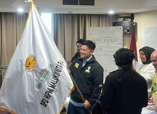 Rio C Pawane Pimpin HIPMI Maluku Utara Periode 2025-2028