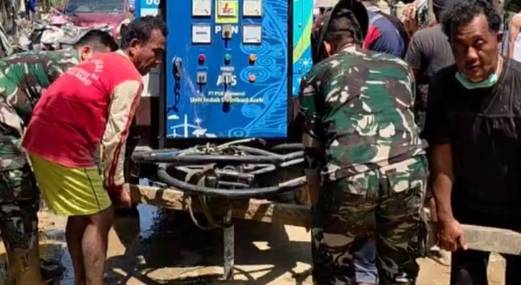 RS Aceh Tamiang dan Posko Pengungsian Menyala! Genset PLN Dukung Layanan Perawatan Korban Pascabencana