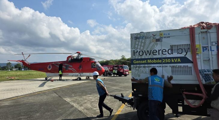 Pulihkan Objek Vital, PLN Terbangkan Genset untuk Listriki RSUD Datu Beru Takengon