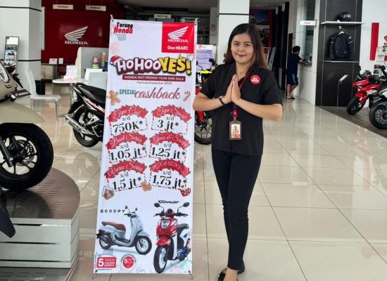 Tutup Tahun Lebih Hemat dengan “HO HOO YES”, Honda Hot Promo Year End Sale
