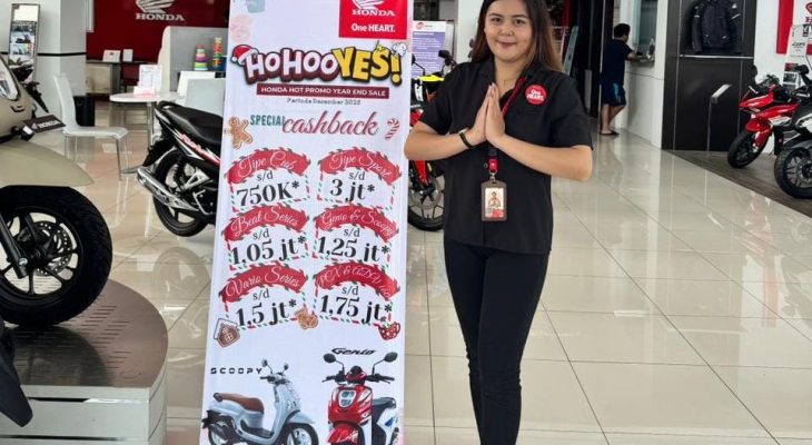 Tutup Tahun Lebih Hemat dengan “HO HOO YES”, Honda Hot Promo Year End Sale