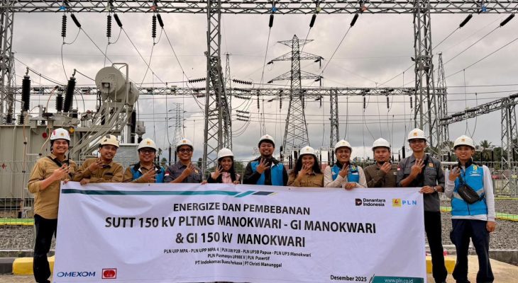 Infrastruktur Kelistrikan Manokwari Makin Andal, PLN UIP MPA Rampungkan Tahap Energize SUTT dan GI 150 kV