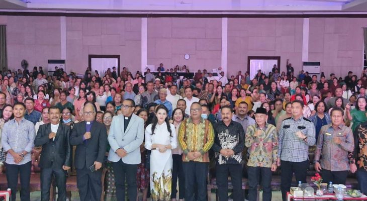 Hadiri Perayaan Natal Pemprov Malut, Kakanwil Sampaikan Pesan Iman dan Harmoni Sosial