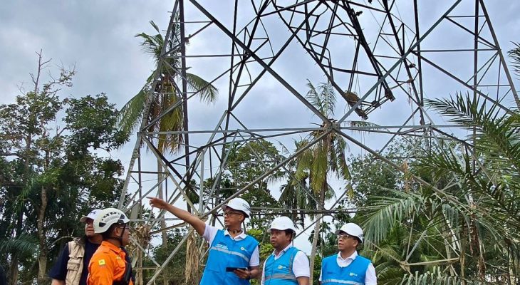 PLN Terus Kebut Siang Malam Perbaiki Jalur Listrik Langsa-Pangkalan Brandan, Penopang Pemulihan Kelistrikan Aceh