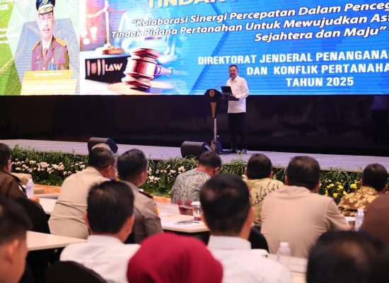 Hadir dalam Rakor Pencegahan dan Penyelesaian Tindak Pidana Pertanahan, Plt. Wakil Jaksa Agung Minta Pencegahan Diperkuat