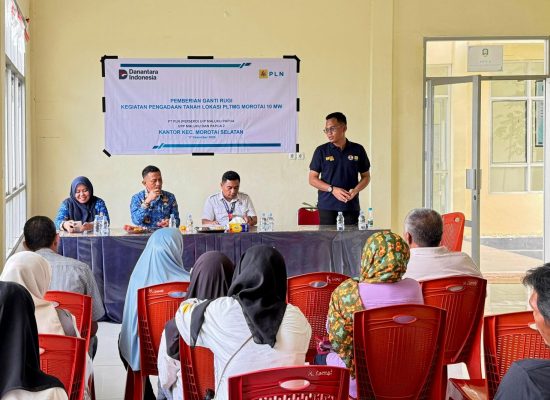 PLN UIP MPA Pastikan Proses Pengadaan Lahan Lokasi PLTMG Morotai 10 MW Berjalan Transparan