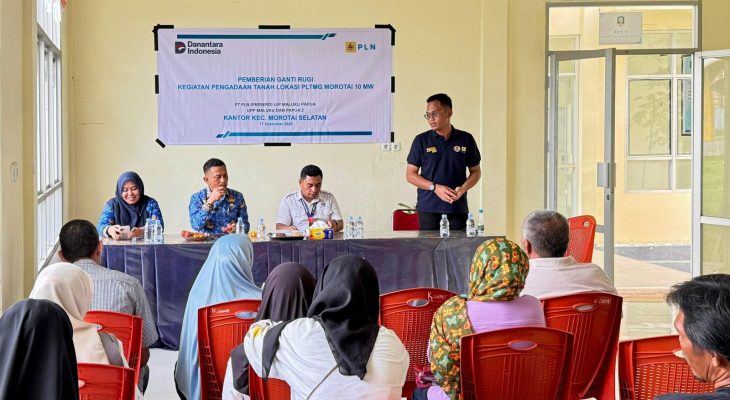 PLN UIP MPA Pastikan Proses Pengadaan Lahan Lokasi PLTMG Morotai 10 MW Berjalan Transparan
