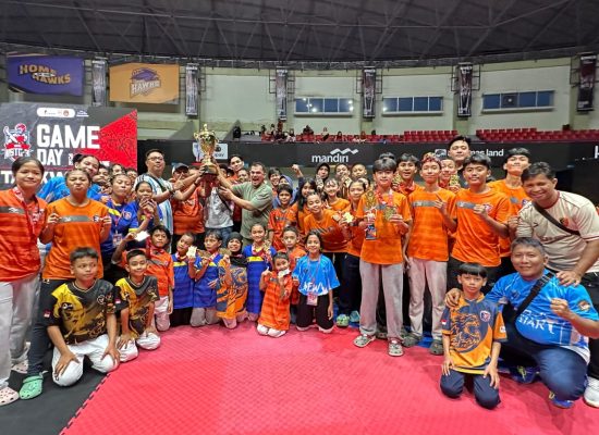 Prestasi! Dojang Maluku Utara Raih Juara Umum di Kejuaran Student Taekwondo