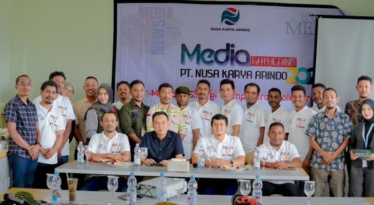 Sinergi dengan Insan Pers Haltim, PT NKA Gelar Media Gathering