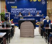 Kongres Biasa Digelar, PSSI Malut Cabut Status Lima Anggota dan Sahkan ASBWI Sebagai Anggota Baru