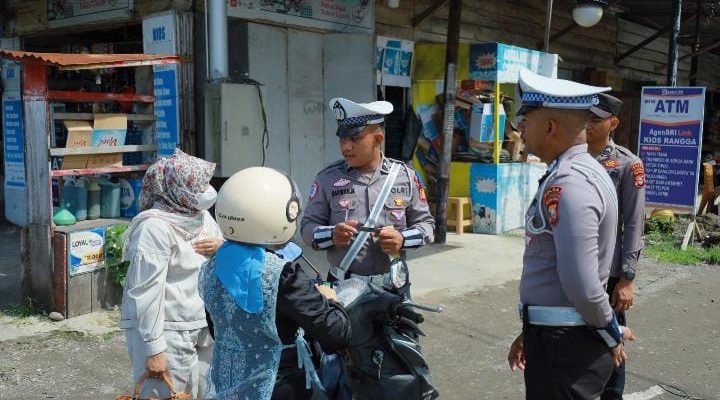 Ditlantas Polda Malut Catat Pelanggaran Lalu Lintas di Operasi Zebra Kie Raha Menurun