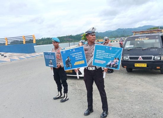 Tindak 527 Pelanggar saat Operasi Zebra di Halmahera Selatan, Satlantas Utamakan Teguran Lisan