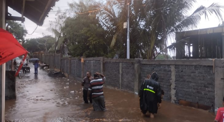 Tergenang Air saat Hujan Lebat, Warga Minta Pemkot Ternate Perluas Selokan di Kelurahan Tafure