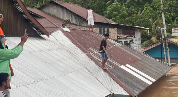 Hujan Deras: 2 Desa di Halmahera Barat Tergenang