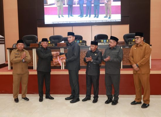 Pemkot Ternate Ajukan 4 Ranperda ke DPRD