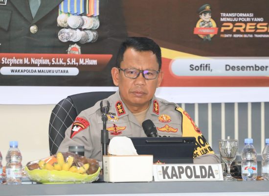Polda Maluku Utara Tindak Lanjut Arahan Presiden Bangun Jembatan di Pelosok