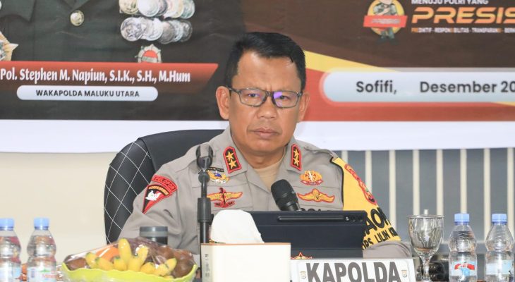 Polda Maluku Utara Tindak Lanjut Arahan Presiden Bangun Jembatan di Pelosok