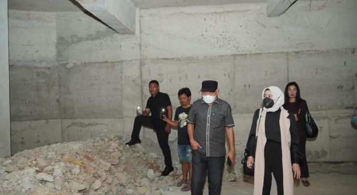 Wagub Sarbin Tinjau Pembangunan Anjungan Maluku Utara di TMII Jakarta