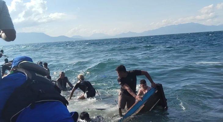 Laka Laut Longboat di Perairan Bibinoi Halsel Naik Penyidikan, Ditpolairud: Motoris Lalai