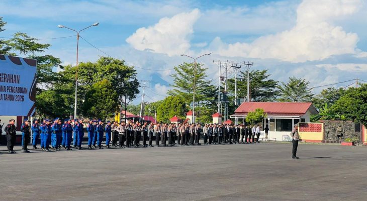 249 Personel Polda Maluku Utara Dapat Penghargaan Satyalancana