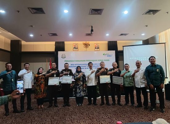 Kejati Malut–BPJS Ketenagakerjaan Perkuat Sinergi Lindungi Hak Tenaga Kerja