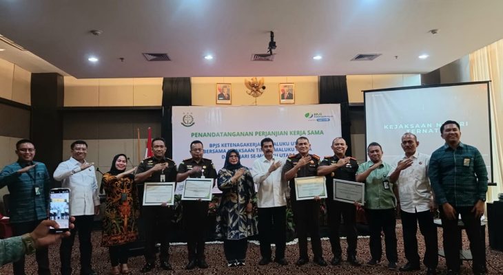 Kejati Malut–BPJS Ketenagakerjaan Perkuat Sinergi Lindungi Hak Tenaga Kerja