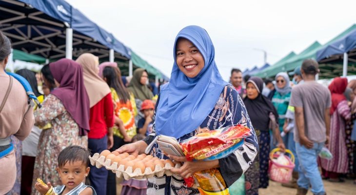 Sapa Ramadan, Harita Nickel Geliatkan Ekonomi UMKM dan Warga di Permukiman Baru Desa Kawasi