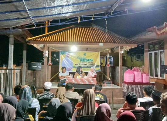 Farida Djama Laksanakan Reses, Warga Togafo Sampaikan Keluhan dan Usulan