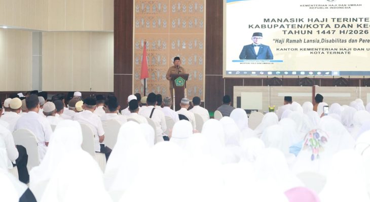 Sekda Buka Manasik Haji Terintegrasi Tingkat Kota Ternate 1447 Hijriah