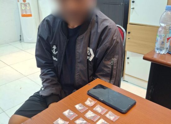 Polda Malut Tangkap Pria 40 Tahun di Ternate dengan Sabu 3,48 gram