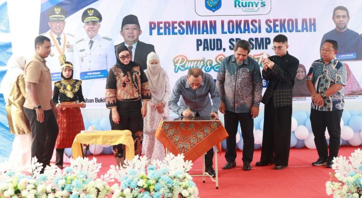 Wali Kota Ternate Resmikan Lokasi Baru Runy’s School