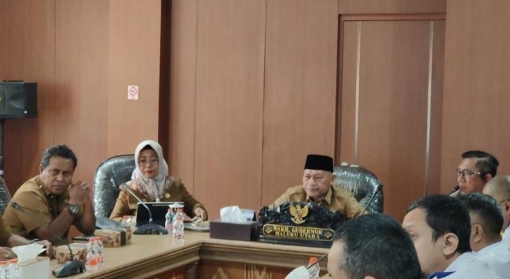 Wagub Sarbin Rapat dengan Stakeholder jelang Ramadan