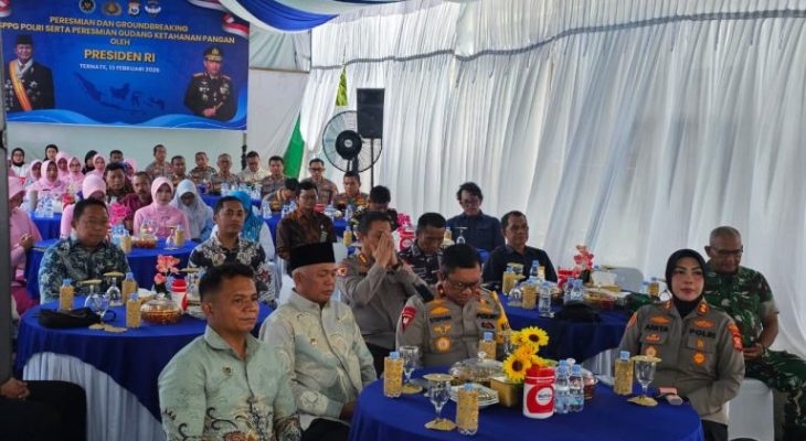 Presiden Resmikan SPPG Polres Ternate