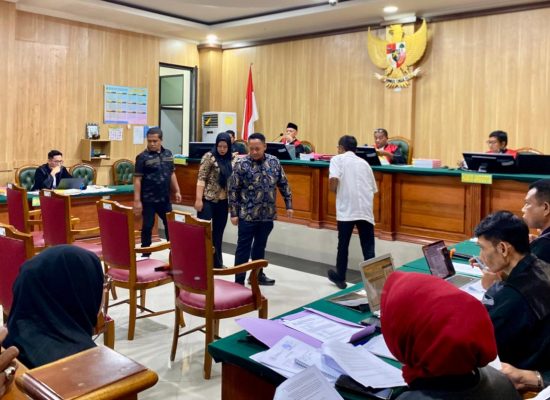 Aliong Mus Bersaksi dalam Kasus Penyertaan Modal 1,5 M ke PT Taliabu Jaya Mandiri