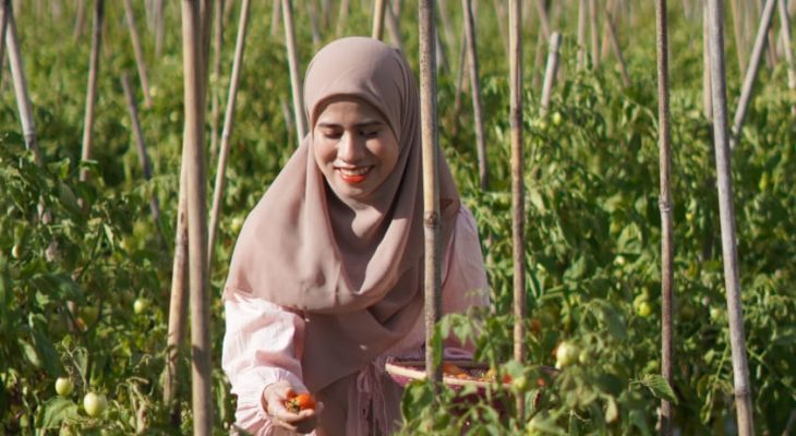 Kunjungi Apotek Tani di Desa Pilowo, Nazlatan Dorong Perhatian Pemerintah terhadap Petani Morotai