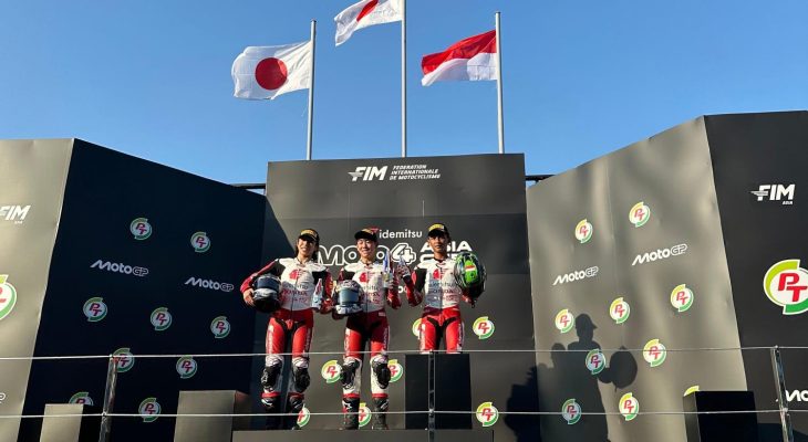 Pebalap Muda Astra Honda Tampil Kencang di Laga Pembuka Moto4 Asia Cup Buriram