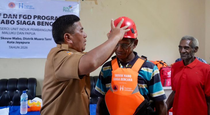 Dorong Ketangguhan Masyarakat, PLN UIP MPA Luncurkan Program Skouw Mabo Siaga Bencana
