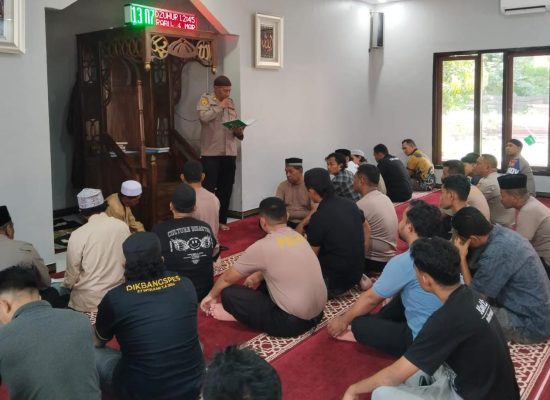 Polres Halteng Bina Mental dan Rohani Personel di Bulan Ramadan