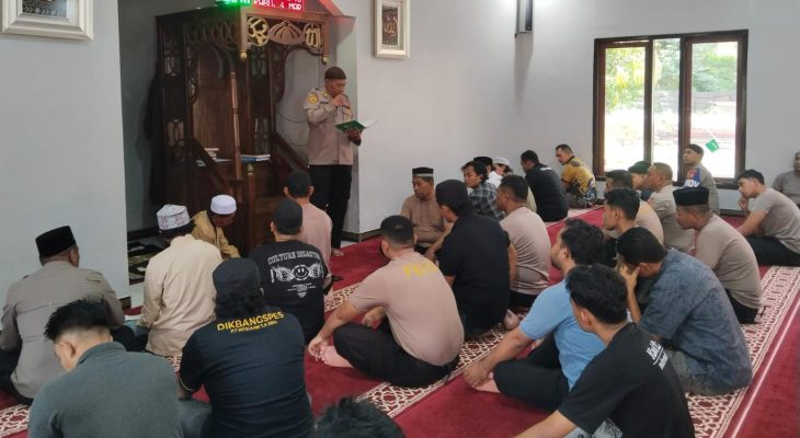 Polres Halteng Bina Mental dan Rohani Personel di Bulan Ramadan
