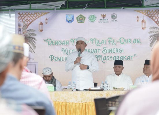 Pemkot Ternate Safari Ramadan di Masjid Ainul Yaqin, Dorpedu