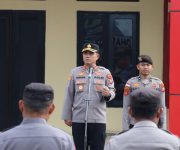 Kapolres Halmahera Timur Pimpin Apel Persiapan Operasi Ketupat